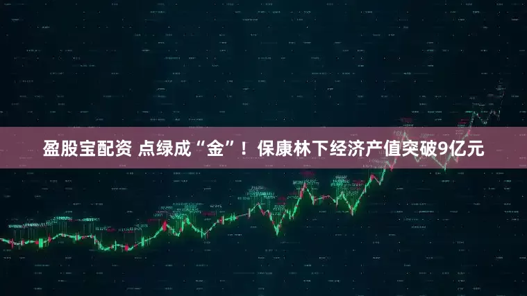 盈股宝配资 点绿成“金”！保康林下经济产值突破9亿元